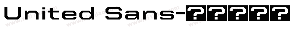 United Sans字体转换